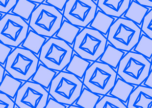蓝色几何图案无缝背景