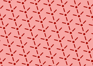 粉色底红色图案几何纹理