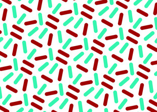 红绿几何图案无缝背景