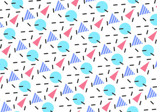 几何图案无缝背景图