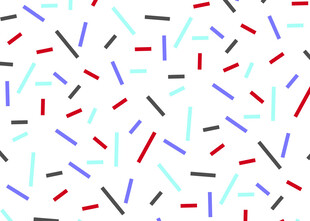 多彩线条无缝图案背景