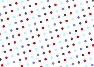 多彩圆点几何图案背景