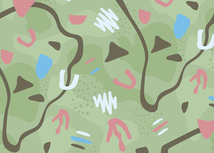 抽象几何图案背景