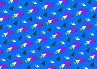 多彩几何图案背景纹理