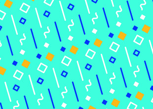 蓝绿几何图案背景纹理