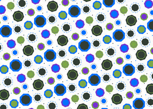 多彩圆点图案背景纹理