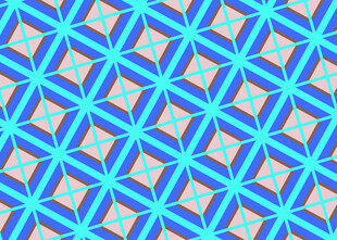 蓝粉几何图案背景纹理