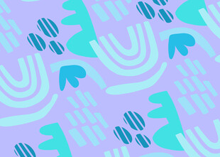 梦幻色彩几何图案背景