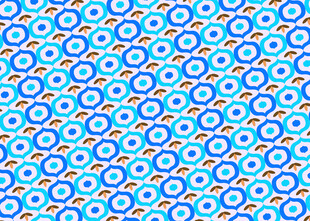 蓝色几何图案无缝背景