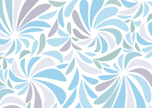 蓝紫渐变螺旋花纹图案