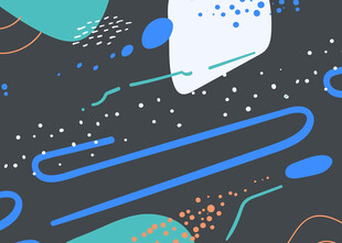 抽象几何图案背景