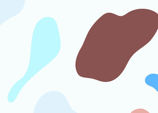 抽象多彩几何形状图案