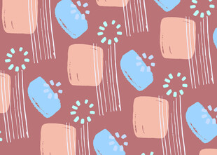 粉色背景可爱图案纹理