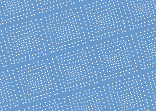 蓝色波点纹理布料背景
