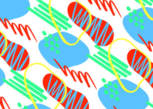 多彩条纹图案背景