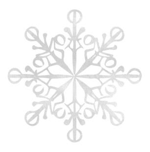 精致雪花图案设计元素