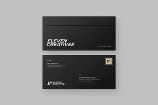 高档邀请函VI样机效果图 图片