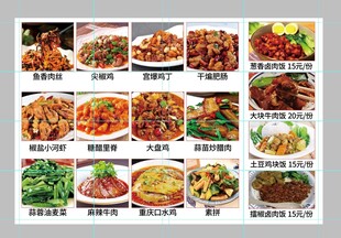 多样美食菜品展示