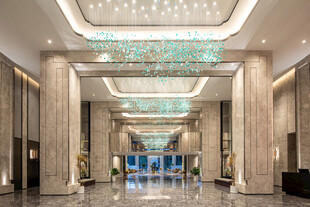 豪华大气的酒店大堂空间