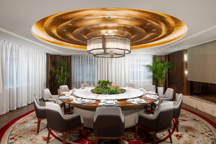 豪华中式风格餐厅包间