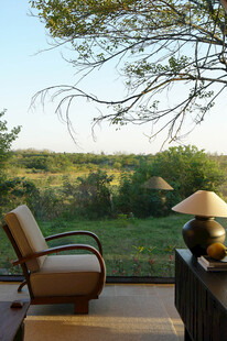 户外休闲椅惬意自然时光