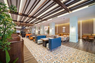 现代风格休闲餐厅室内景