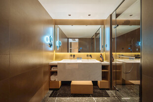 现代豪华浴室走廊设计