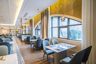 现代简约风餐厅室内景致