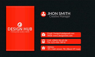 创意名片设计模板