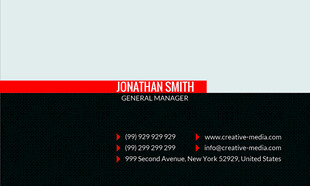 黑色背景红条商务PPT页