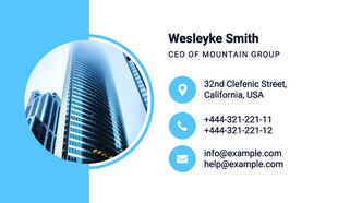 现代商务办公大楼展示