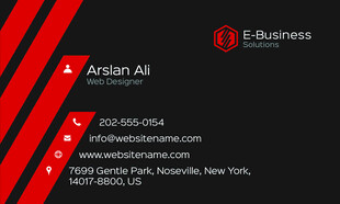 商务风简历模板