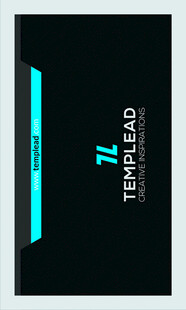 黑色背景科技风模板