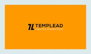 橙色背景的品牌标识