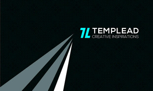 科技风Templead品牌标识