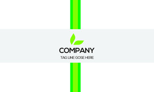 绿色简约公司标志设计