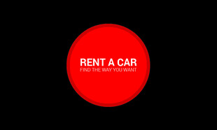红色租车标志