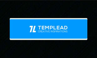 蓝色背景的标识