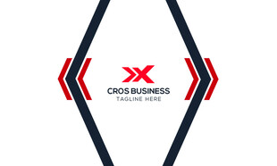 现代简约箭头企业标志设计