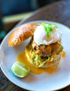 味虾仁班尼迪克蛋