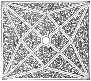 几何花纹金属装饰图案