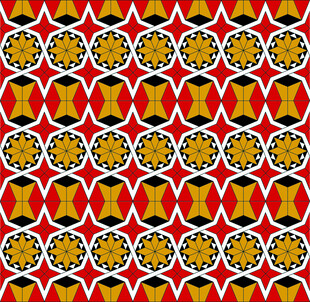 几何图案装饰背景