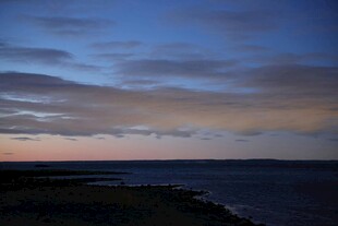 海边暮色天空美景