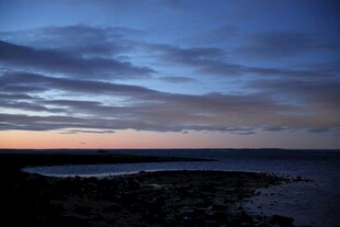 海边暮色天空美景