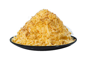 金黄酥脆芝士碎堆盘