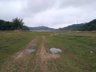 雨后乡间泥泞小路