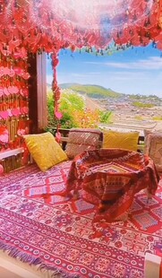 梦幻户外休闲露台场景