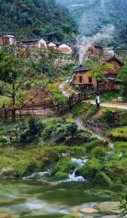 山间村落美景