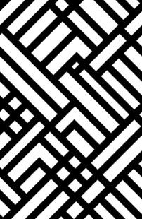 黑白几何线条图案设计