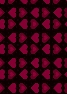 心形图案背景纹理